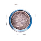 1882h Newfoundland 20 Cents  km-4   1402 Asw Silver      heaton Mint   Scarce