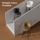 Bar Stools Set Of 2 4 Swivel Pu Leather Counter Height With Back Kitchen Island