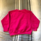 Vintage Disney Crewneck Sweatshirt Kids Girls 4 5  xs  Solid Hot Pink