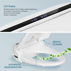 Smart Electric Bidet Toilet Heated Seat Elongated Lcd Auto Flush Dry Night Light