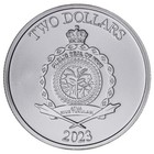 Tree Of Life 2023 Niue 1 Oz  999 Fine Silver  2 Coin - Beautiful Gift Idea