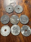 Lot Of 8 Vintage Missouri Sales Tax Receipt Tokens 1925-1946