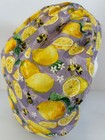 Lemon Bee Print Size Large Medical Bouffant Scrub Cap Surgery Hat