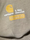 Carhartt Men s Size Lt Lot Of 2 Original Fit T-shirts Pocketed Short Sleeve