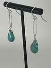 Barse  sky Fall  Earrings-turquoise Magnesite