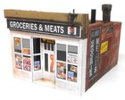 Downtown Deco O Scale Lindsey s Grocery Craftsman Building Kit    25 Detail Set