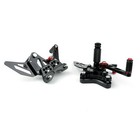 Rearset Rear Set Fit For Ducati 848 1098 1098s 1098r 1198 Black Us