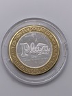 Plaza Casino  10 Silver Strike Welcome To Downtown Las Vegas Sign Gaming Token