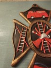 Vintage Reproduction Cast Iron Fire Insurance Wall Plaque  Maltese Cross-very   