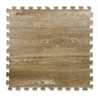 100 Sqft 3 8  Eva Foam Mat Natural Brown Wood Grain Interlocking Mat 2 x2  25pcs