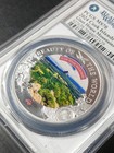 2024 Cook Islands  5 Beauty Of The World Glass House Mountains Pcgs Ms70