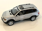Anson Collectibles Bmw X5 Suv Silver Diecast Model Car 1 18 Scale 30385