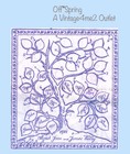 1960s Wheeler Or Brooks Embroidery Transfer Pattern Family Tree  Uncut Sampler
