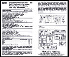 Mccall s 6260 Pattern Barbie 11 5  Doll Clothing Wardrobe