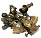 Vintage Nautical Ship Beautiful Solid Brass Working Marine Sextant Collectible