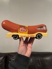 Oscar Mayer Wienermobile Collectible Vehicle Piggy Bank Yellow Brown Plastic