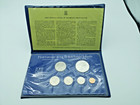 1973 74 British Virgin Islands Coins Set With Silver Dollar Asw 0 76