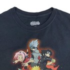 Naruto Sasuke Sakura Kakashi T-shirt Official Anime Vintage Cotton L
