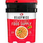 Readywise Emergency Food Supply  124 Servings   4 Bonus Servings  10 Lbs 15 1 Oz