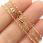 1 20 14k Gold Filled Vintage Old Stock Cable   Rolo Chain Necklace 18 