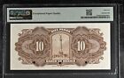 Mex Banco De Mexico Specimen P s22s M4616s Nd  1925-34  10 Pesos Pmg Gemunc66epq