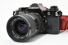  read Desc  Canon Ae-1 Program 35mm Film Camera W  New Fd 35-70mm F 4 Japan 7887
