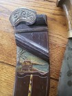 Wwii Philippine Bolo Machete Knife Handcarved Scabbard- Bringback  Beautiful Art