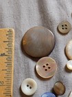 100 Vintage To Antique Mother Of Pearl Buttons 