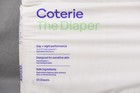2 Packs 33 Count Ea  Coterie The Diaper Baby Size 1  8-12 Lbs  Total 66 Diapers