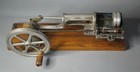 1950 Steam Engine Piston Working Demo Desk Model Cutaway Metal Crank Wheel 15  