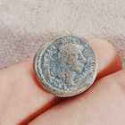 Very Rare Brutus Roman Bronze Coin Denarius Eid Mar Very Rare