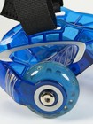 Razor Neon Blue Jetts Dlx Heel Wheels With Sparks - Open Box New  Skates