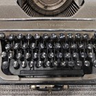 Antique Underwood Champion Typewriter With  Carrying Case