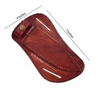 Handmade Pure Leather Hand Crafted Belt Sheath Holster For Fixed Blade Knife