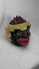 Hanuman Thai Khon Mask Wall Mount Display Authentic Handmade Item