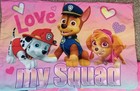 Girls Paw Patrol Toddler 5 Pc Bed Set Sheets sham comforter pillowcase