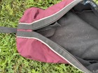 Euc Dover Bridle Bag Burgundy black