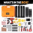Toy Choi s 82pcs Kids Tool Bench For Age 2-4 - Construction Workbench 