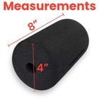 2 X Replacement Home Gym Foam Roller Pads - Leg Extension 8 x4 x1   quantity  2 