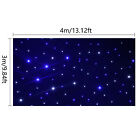 Led Star Stage Backdrop - 13x10ft Led Star Curtain Background Starry Sky Dmx512