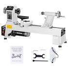 12x18 Benchtop Wood Lathe 3 4hp Variable Speed 650-3800rpm Woodworking Tool New