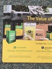 John Deere Dealer Parts  Value Of Choice  Dealer Counter Mat Work Bench Pad 