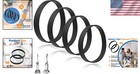 Durable 4-pack Vacuum Belts For Bissell Cleanview   Turbo Models - Easy Install