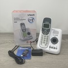 Vtech Cs6124 Cordless Phone System Dect 6 0 Digital Answering Machine Caller Id