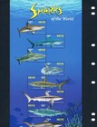  33 00 Scott Value - 2021 Nevis Sharks 2 Very Large S s Caribbean Sea Mnh Nh Umm