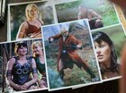 Xena Warrior Princess Kit 4 Official Fan Club Creation Entertainment With Vhs