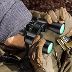 Binoculars 24x 50mm Zoom Outdoor Travel Fmc Telescopes Day night Hunting Camping