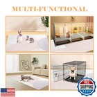 Kathson Large Rabbit Cage Liner 78 7     39 4    Guinea Pig Bedding Bunny Washable