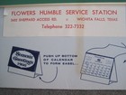 Vtag 1966 Enco Humble Calendar From Flowers Service Station Wichita Falls  Texas