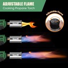 Adjustable Propane Torch Gun For Bbq  Searing  Welding  Campfire